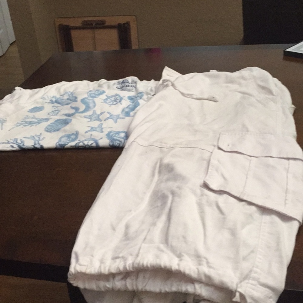 White Linen Set